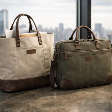 Canvas Tote & Laptop Bags as Premium Corporate Gifts: Sustainability Meets Professional Style